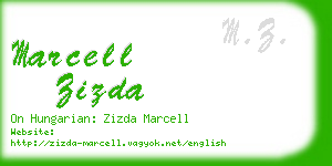 marcell zizda business card